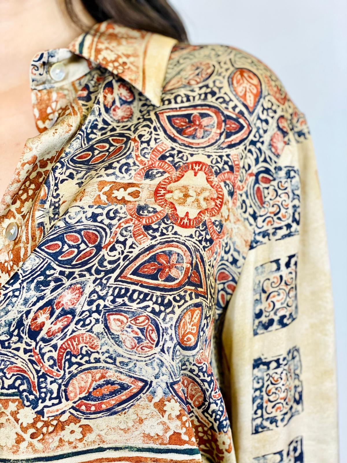 Camicia stampa Boho Vicolo