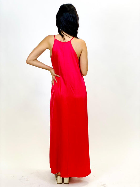 Abito vicolo satin/viscosa