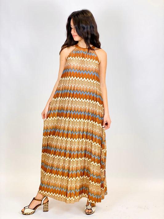 Abito stampa Missoni Amelie Blanc
