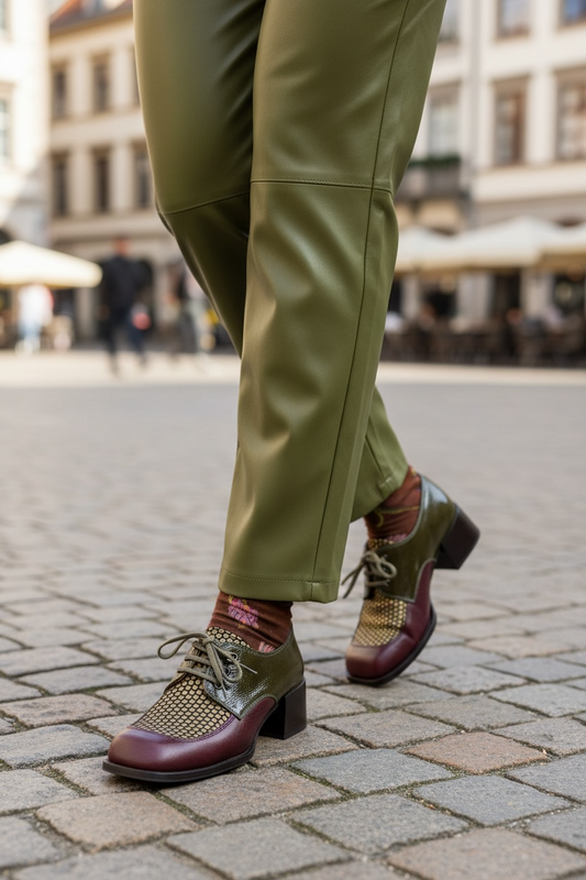 Chie Mihara mocassino oro scarpe