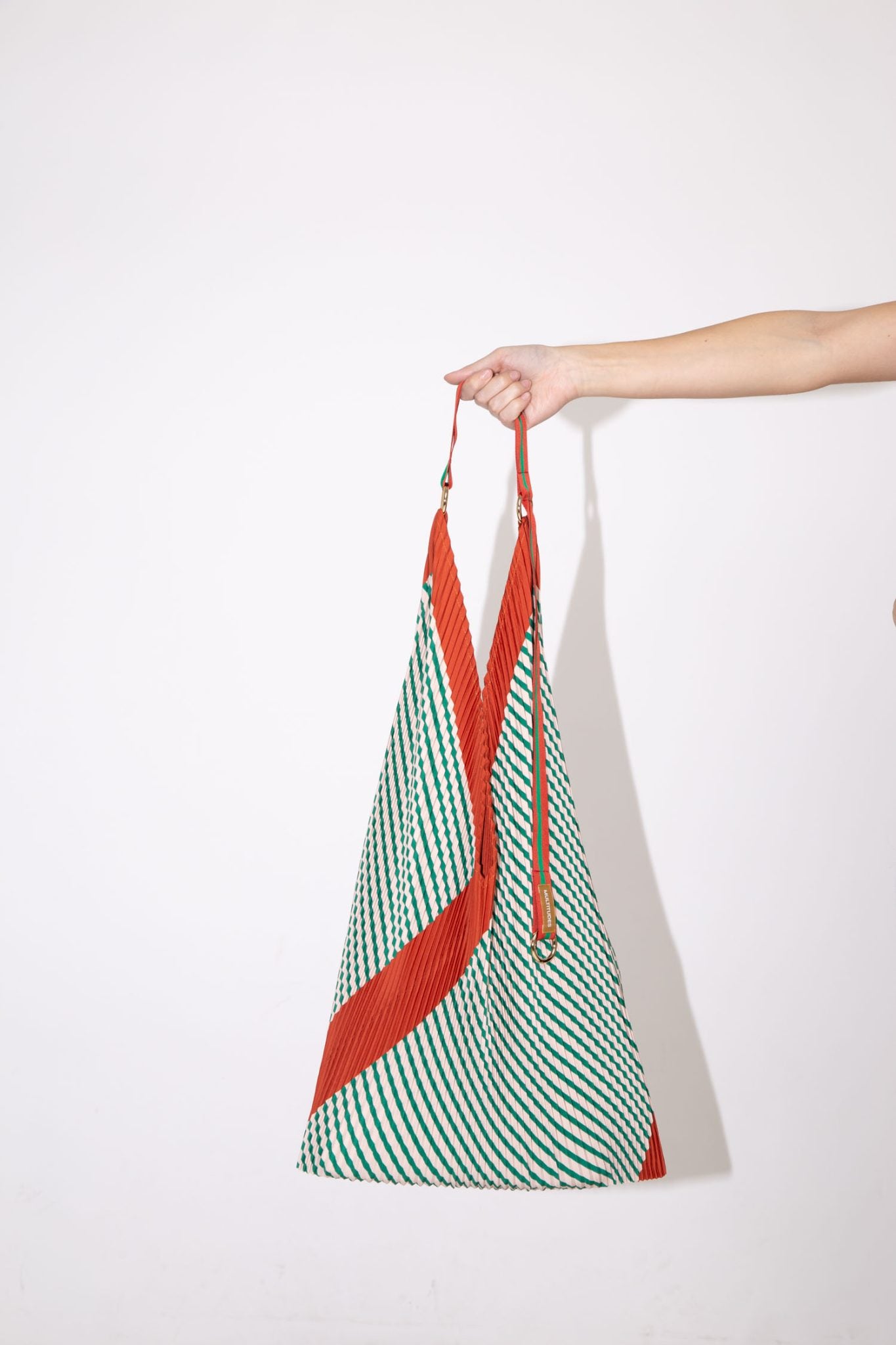 MULTITUDES Borsa Y plissettata Francesca Green