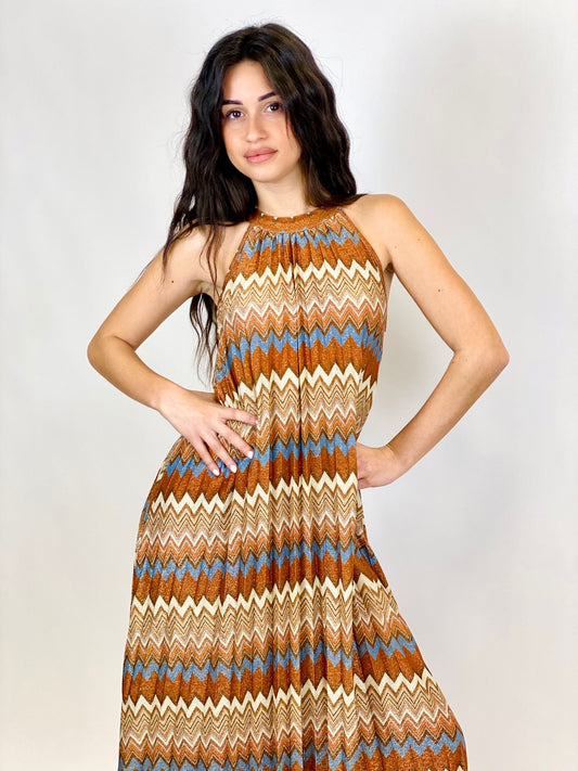 Abito stampa Missoni Amelie Blanc