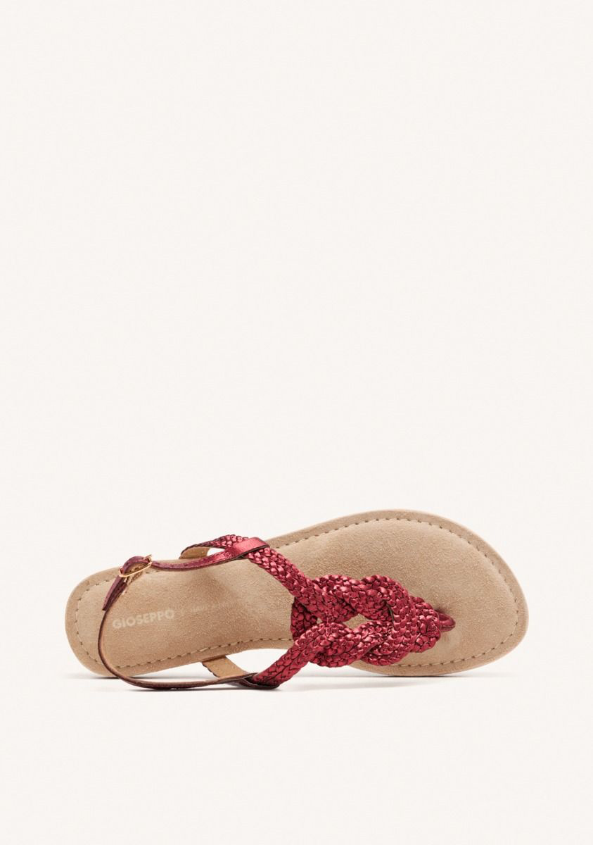 GIOSEPPO Sandalo in pelle intrecciata Zupanja