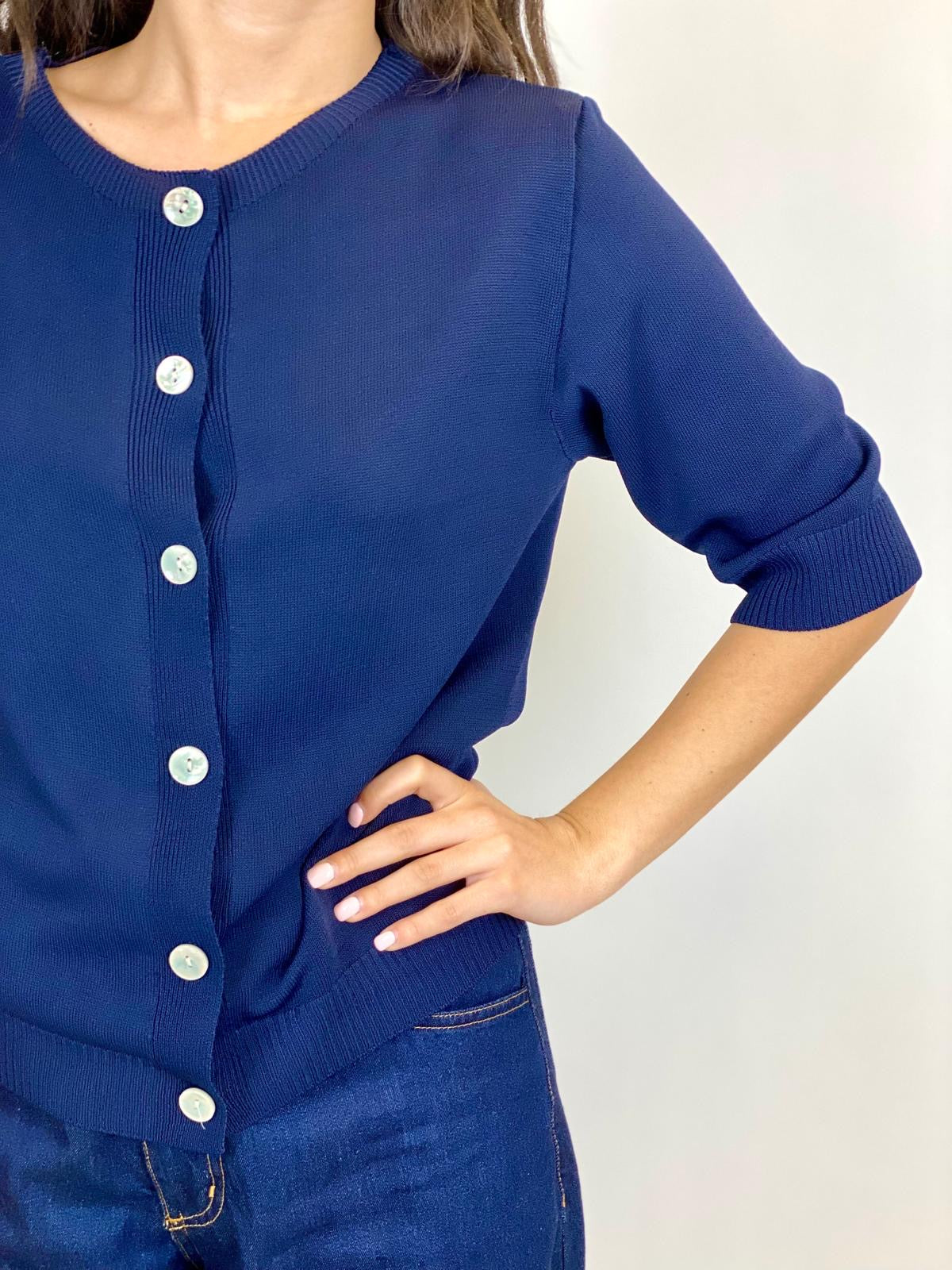Cardigan Invisibile Amelie Blanc