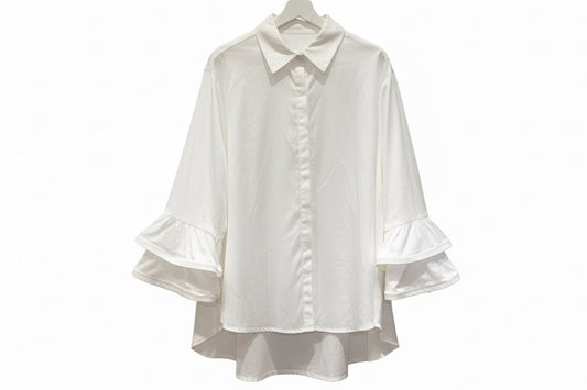 Camicia Campana Amelie Blanc