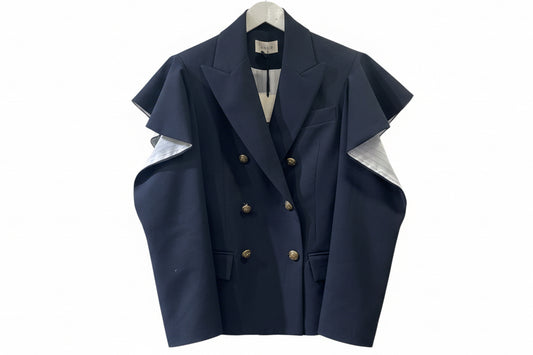 Giacca vicolo asimmetrica