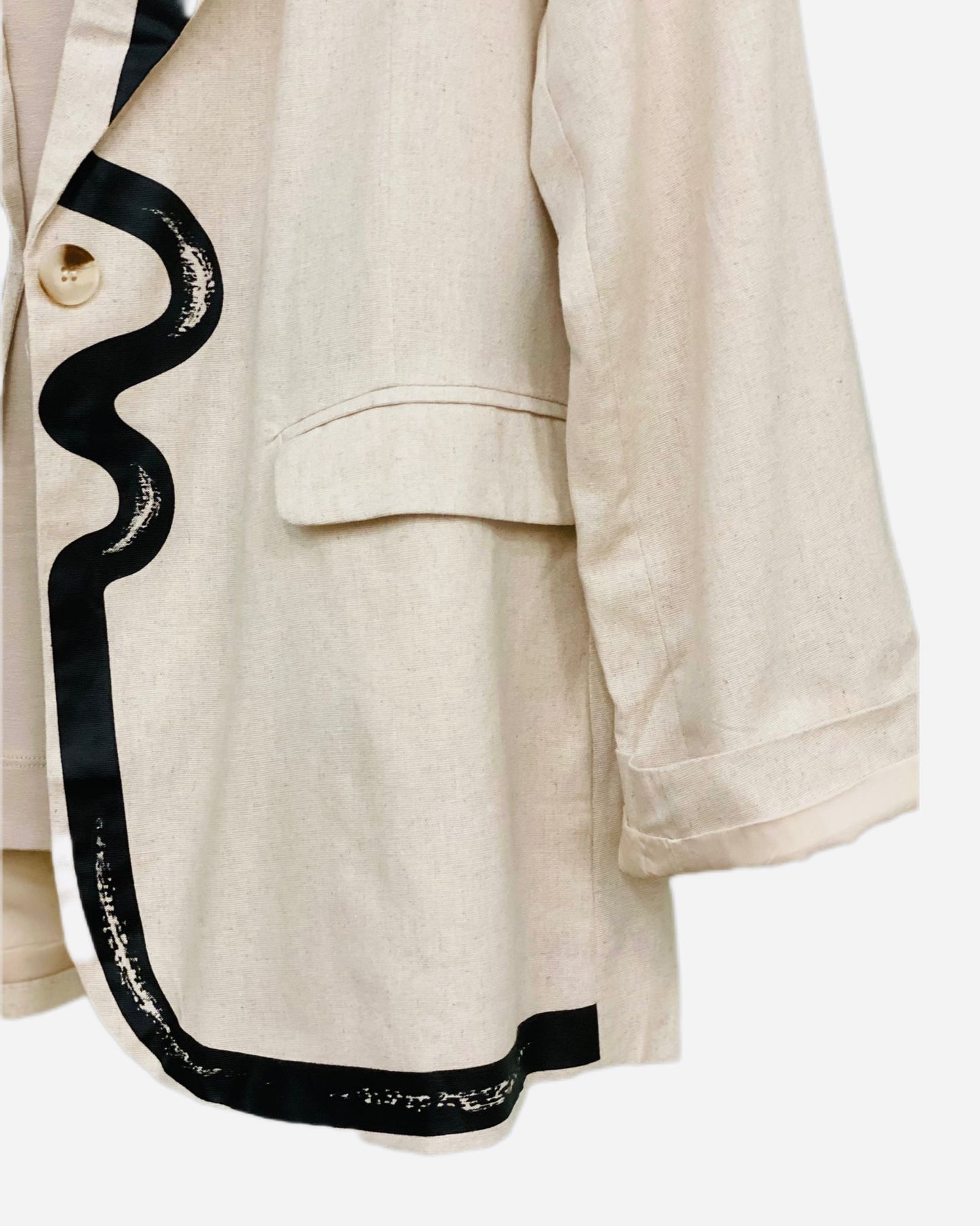 Giacca Graffiti Amelie Blanc