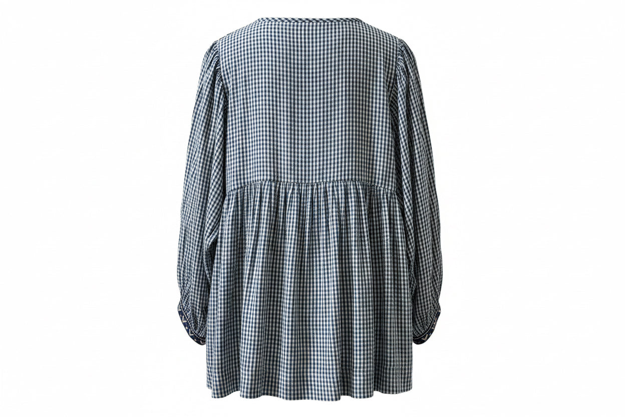 Blusa ricami Maison Hotel