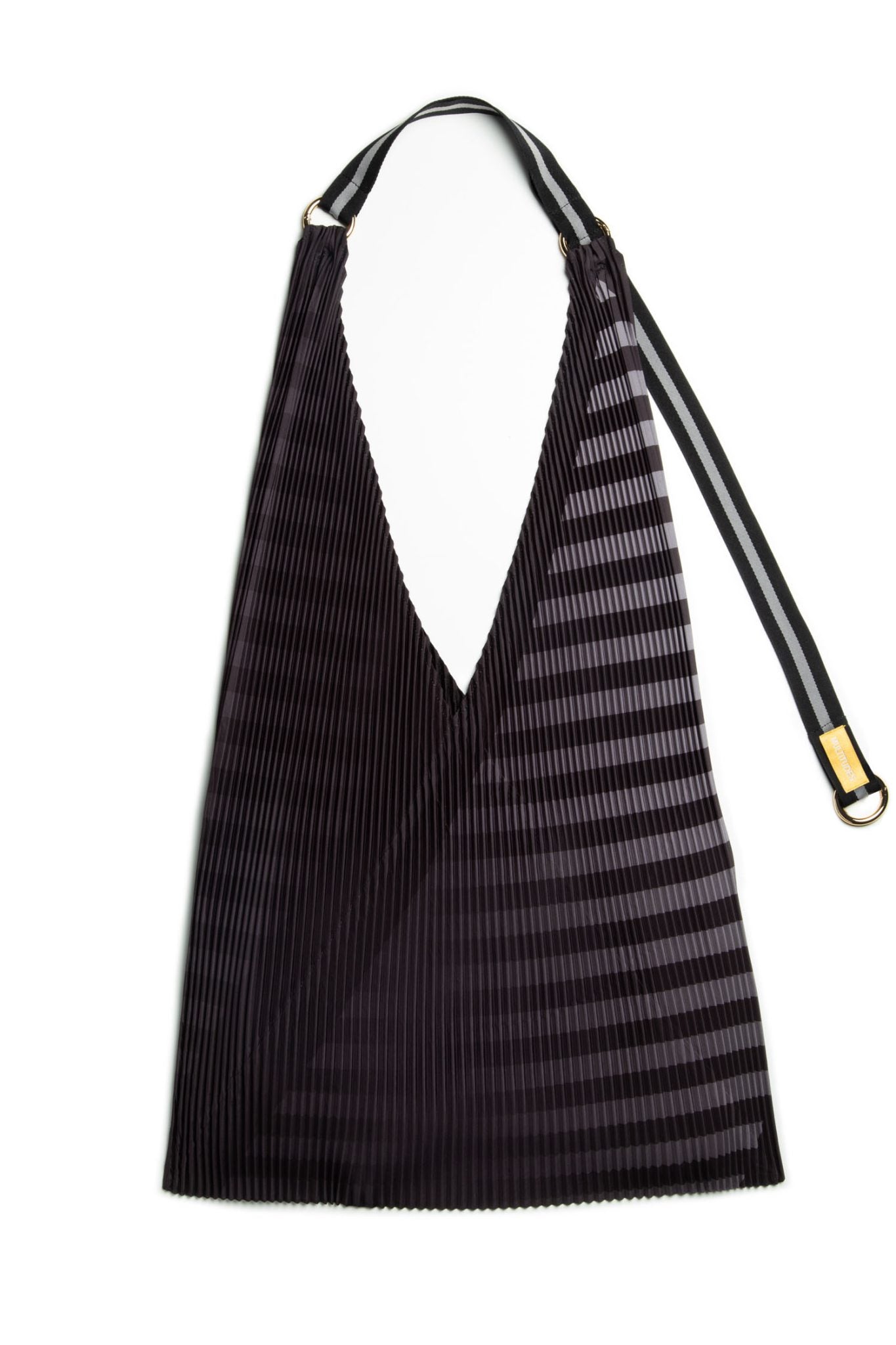 MULTITUDES Borsa Y plissettata Claudia Black