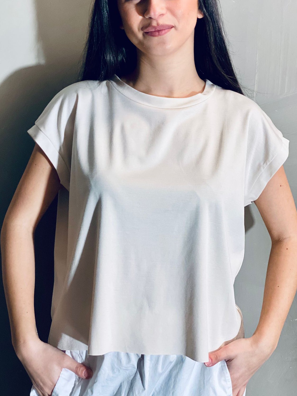 Crop Top Amelie Blanc