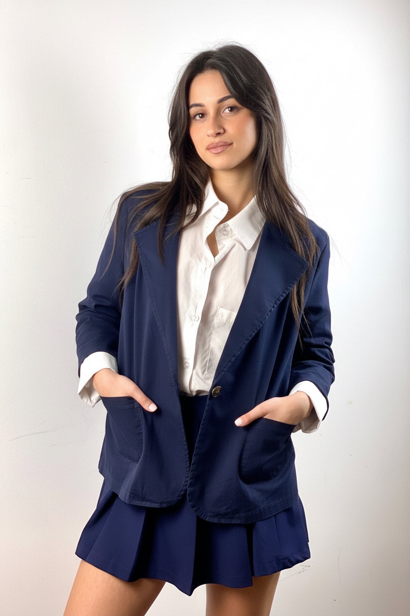 Giacca Marilú Amelie Blanc