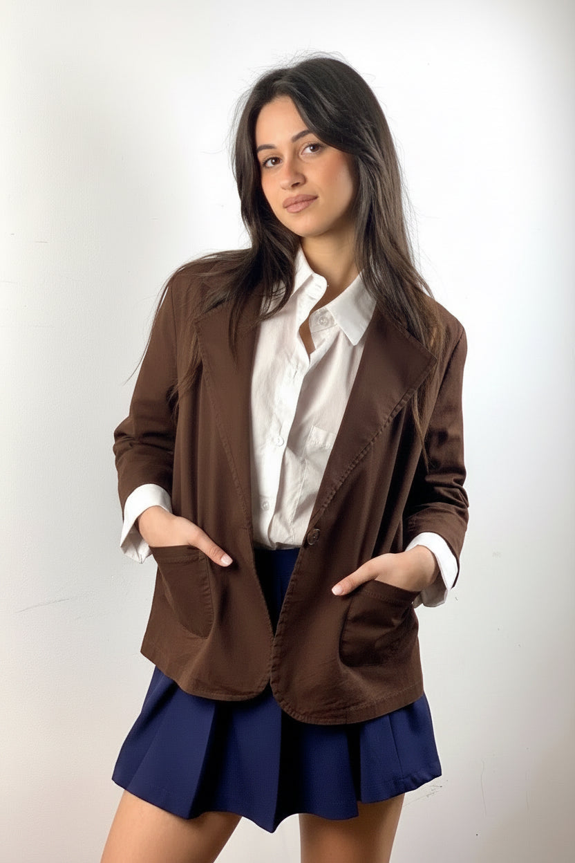 Giacca Marilú Amelie Blanc