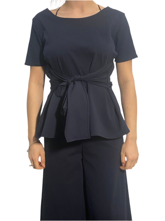 ADEL ZOE HOLLAND Maglia Titti con nodo