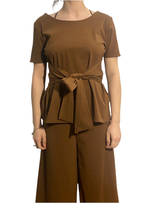 ADEL ZOE HOLLAND Maglia Titti con nodo
