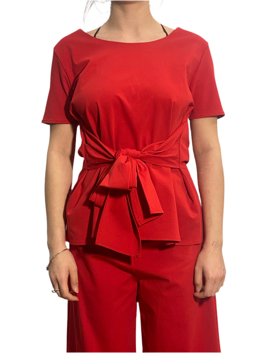 ADEL ZOE HOLLAND Maglia Mimí con nodo