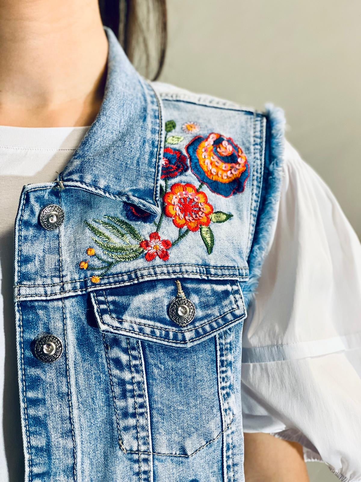 Gilet Souvenir Denim