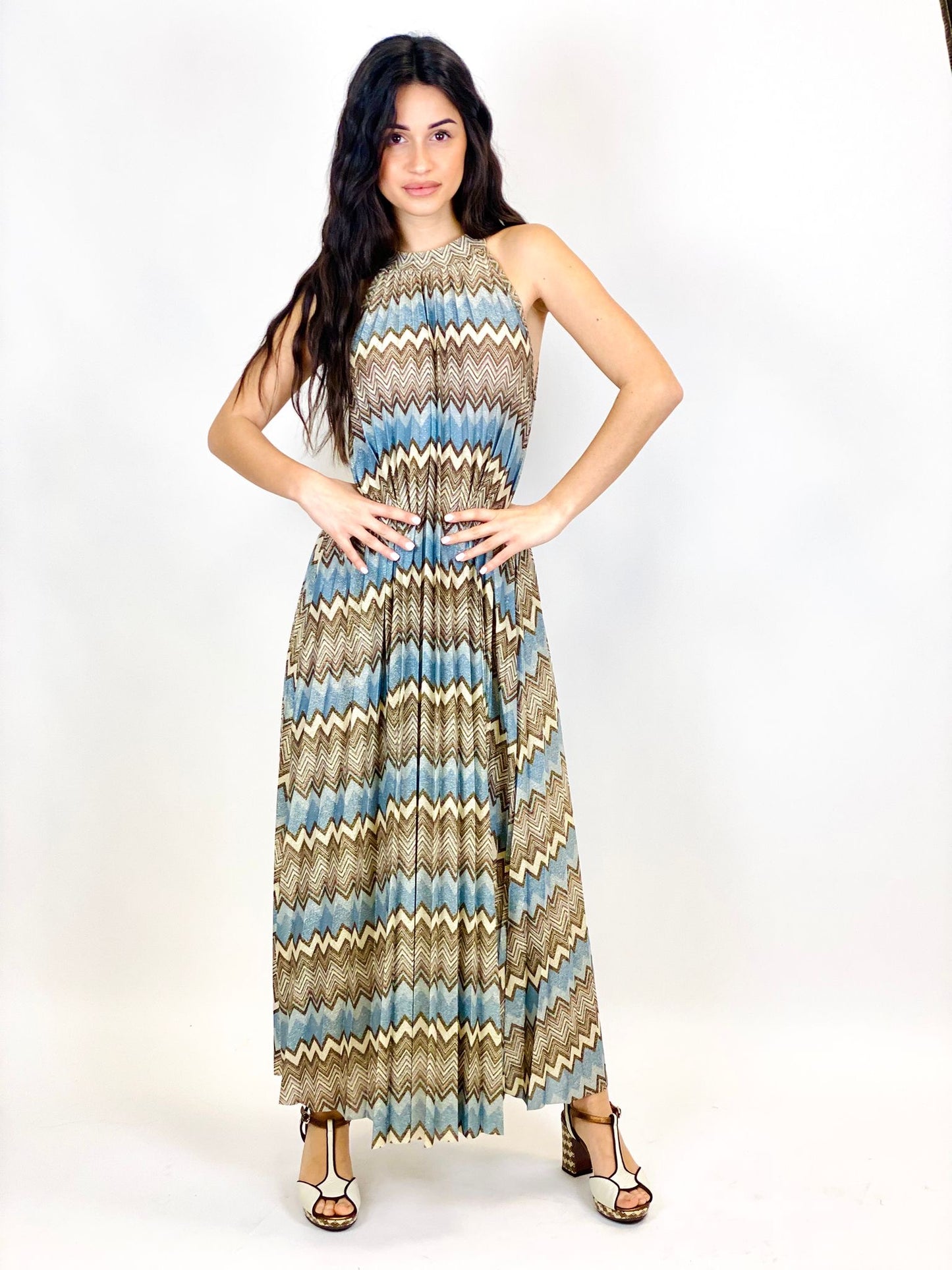Abito stampa Missoni Amelie Blanc