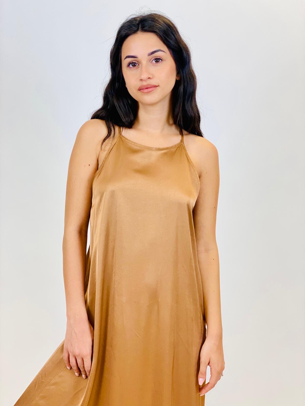 Abito vicolo satin/viscosa