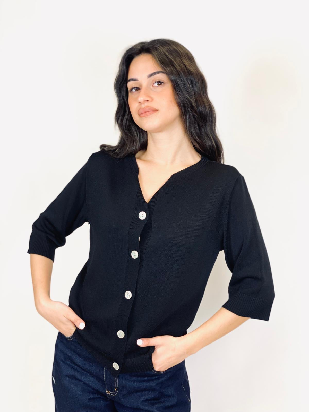 Cardigan Invisibile Amelie Blanc