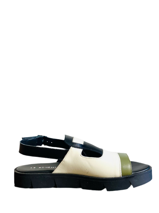 BOHÉMIEN Sandalo in pelle di vitello