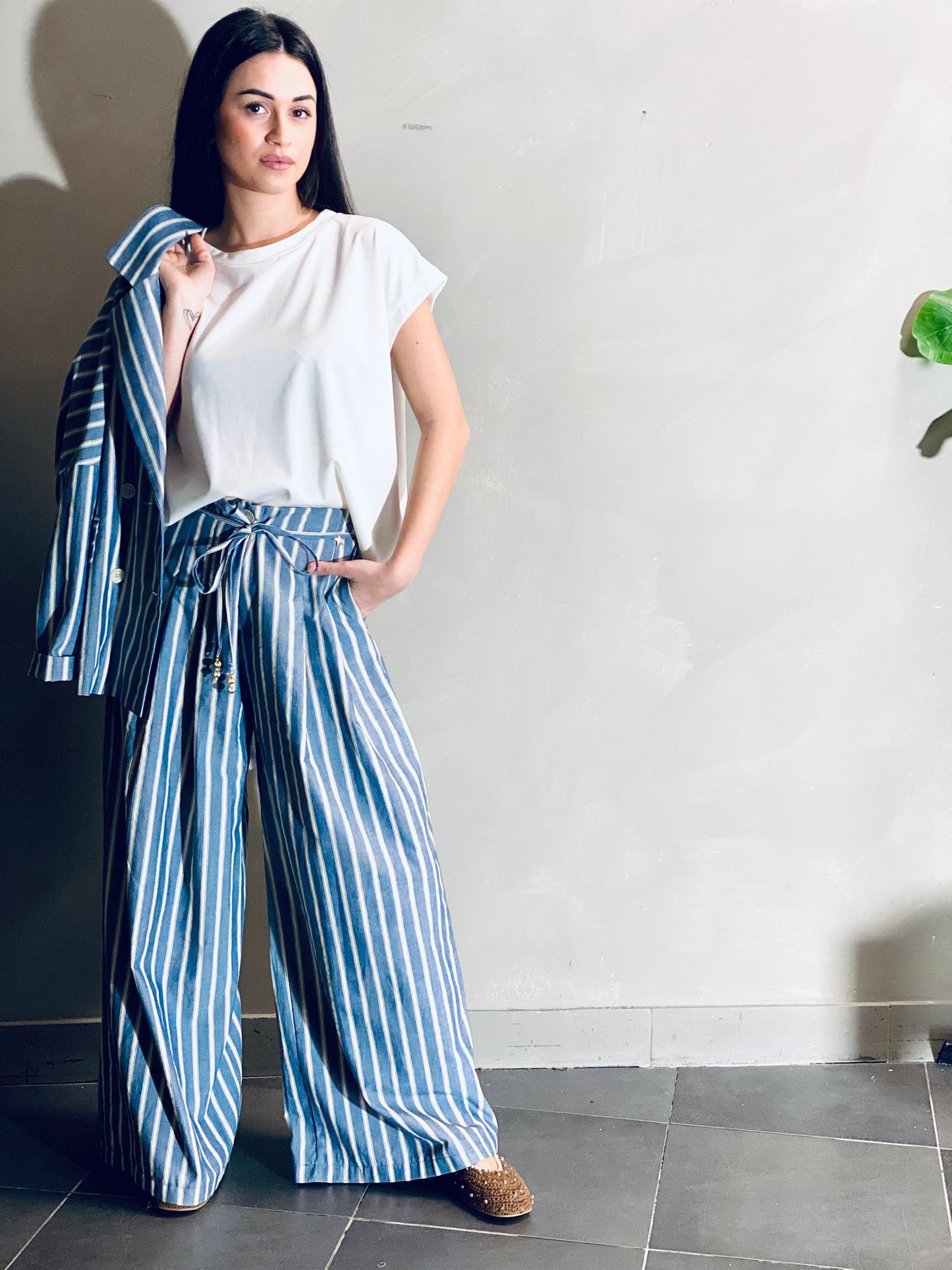 Pantalone marinière Souvenir