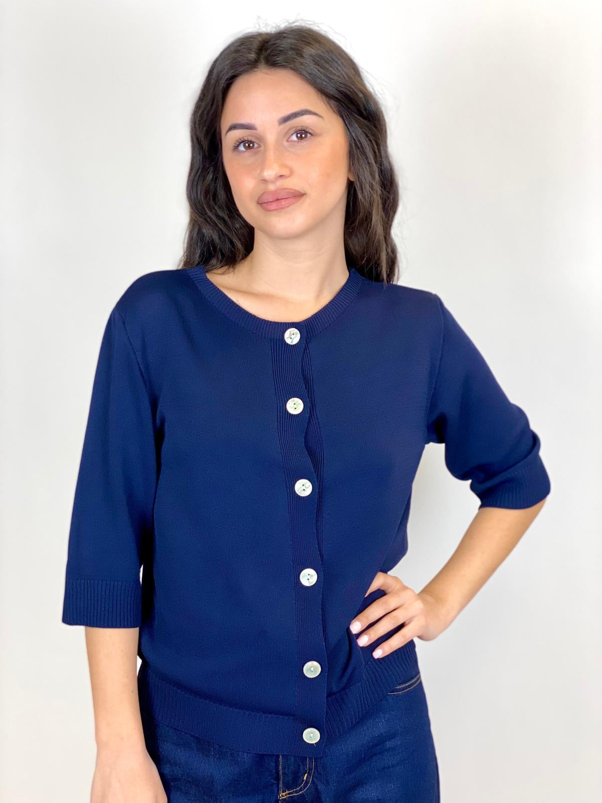 Cardigan Invisibile Amelie Blanc