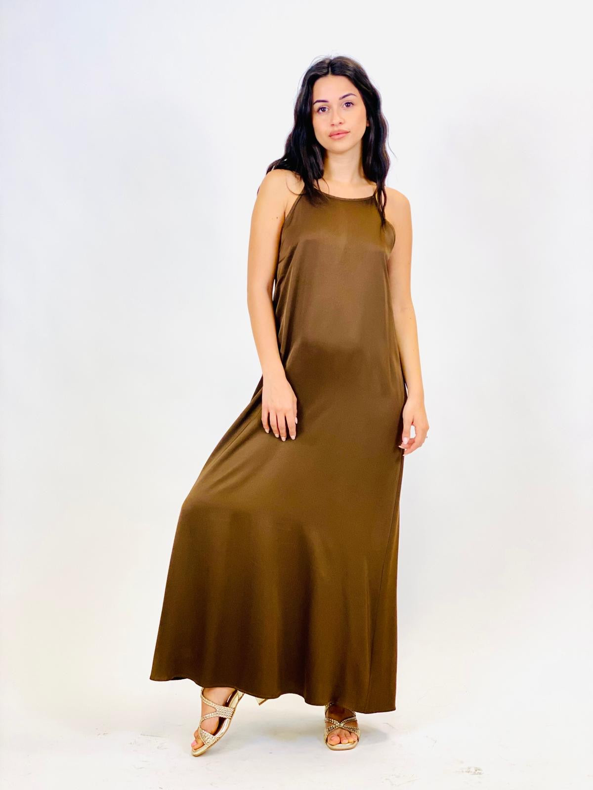Abito vicolo satin/viscosa