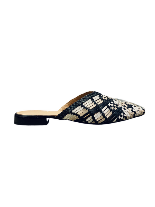 GIOSEPPO mules pelle intrecciata lagrange