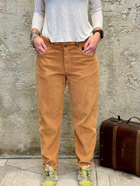 Pantalone a coste - CAMEL