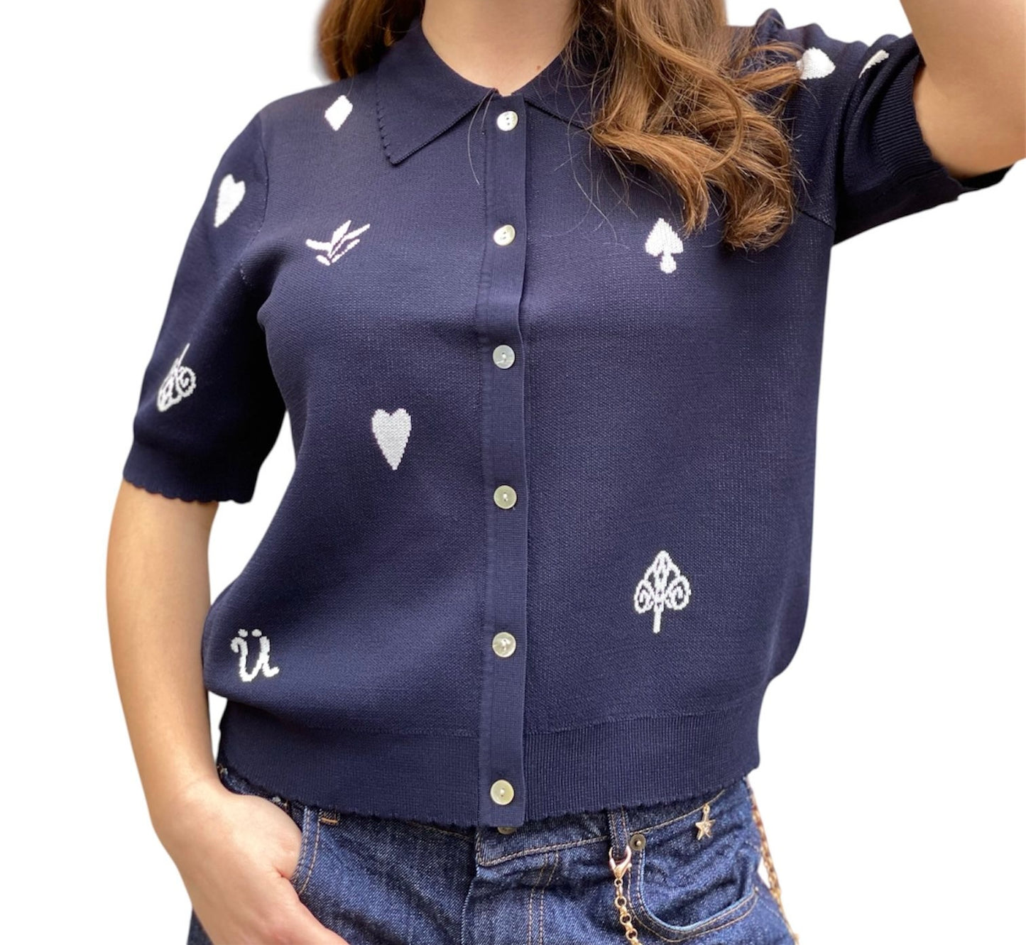 Polo Cardigan Nümph