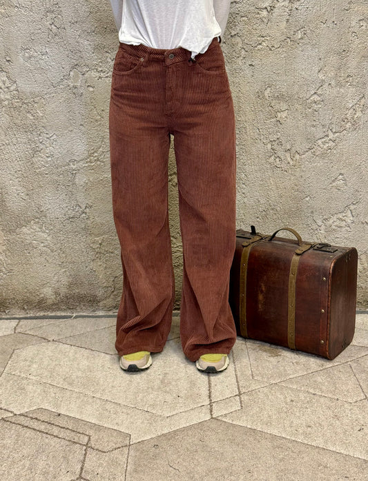 Pantalone a coste - Rhum