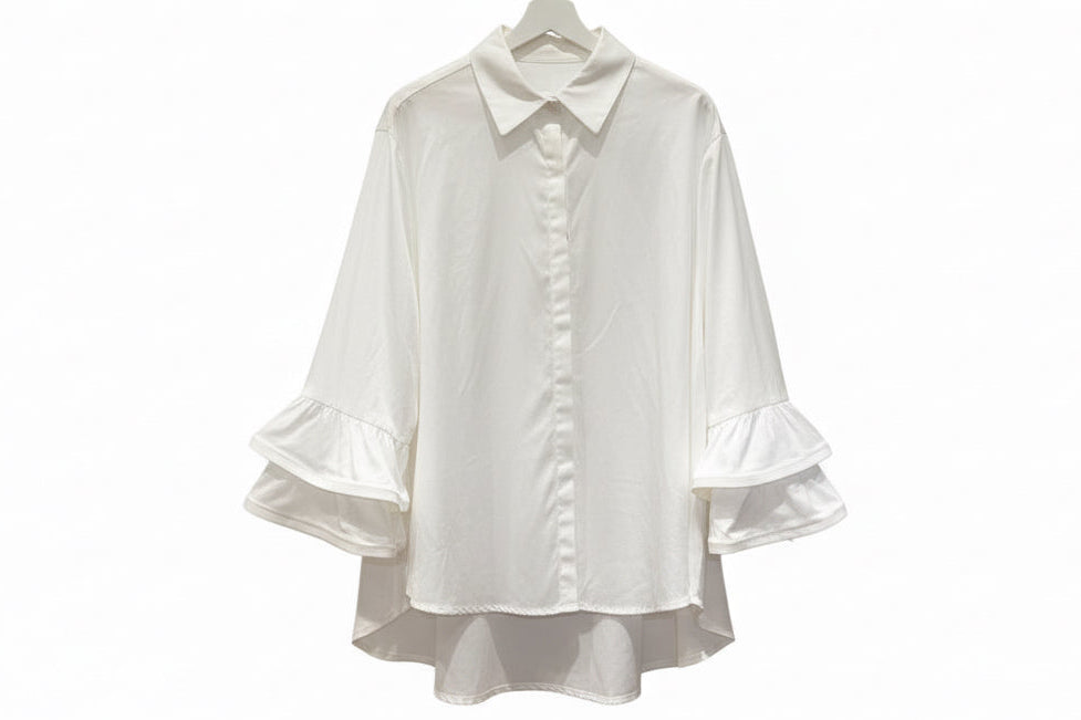 Camicia Campana Amelie Blanc