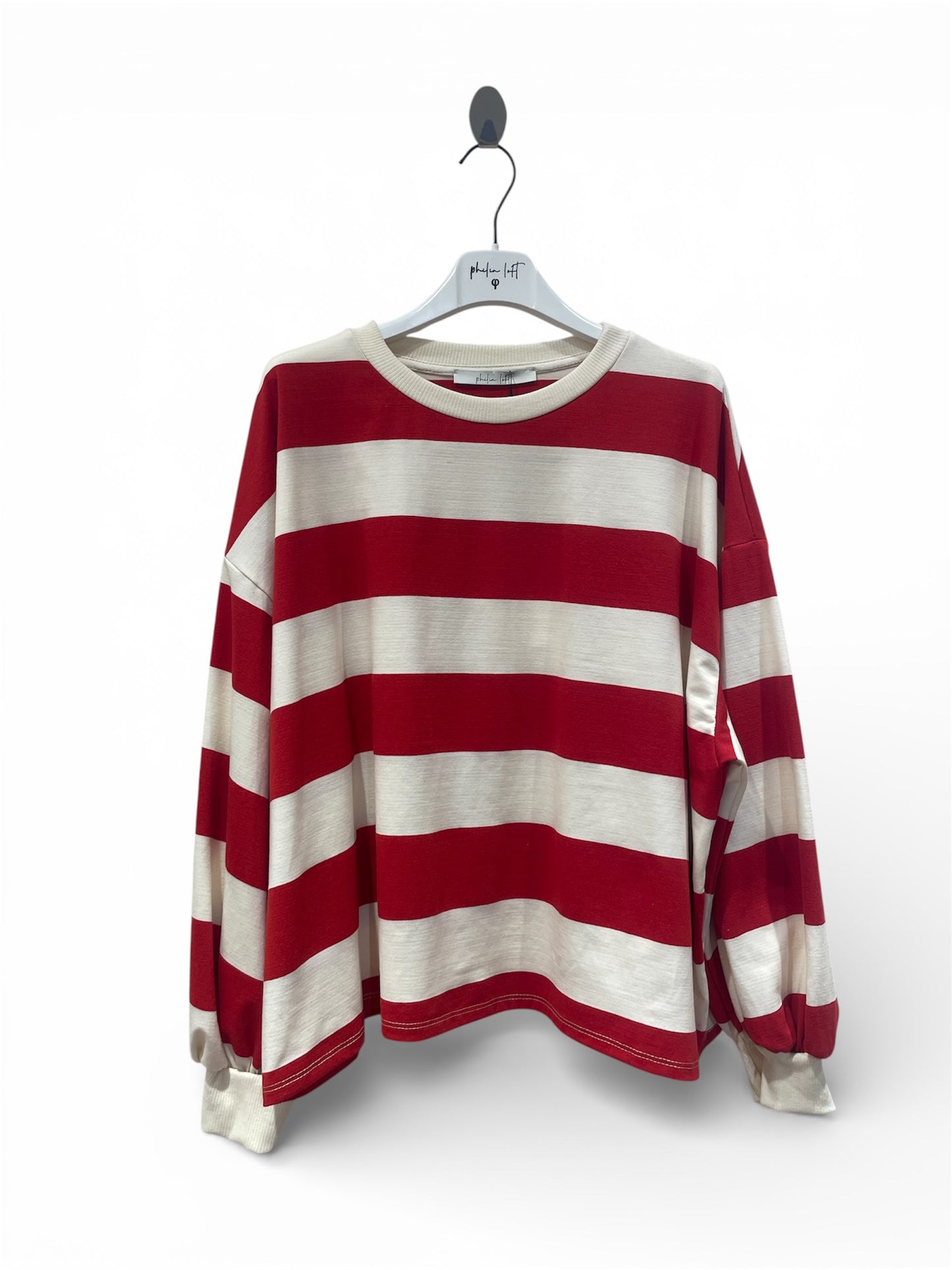 Felpa Philia Loft Rigata