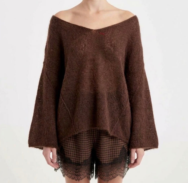 Vicolo Pull Oversize Scollo a V