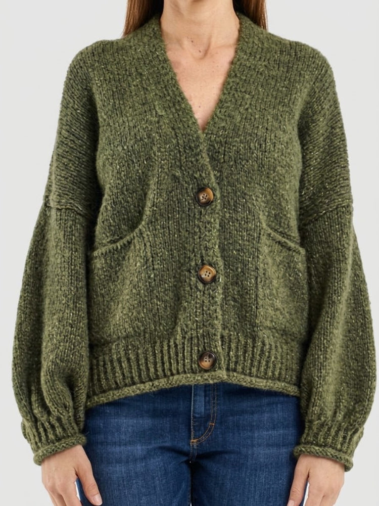 HAVEONE CARDIGAN 3 BOTTONI