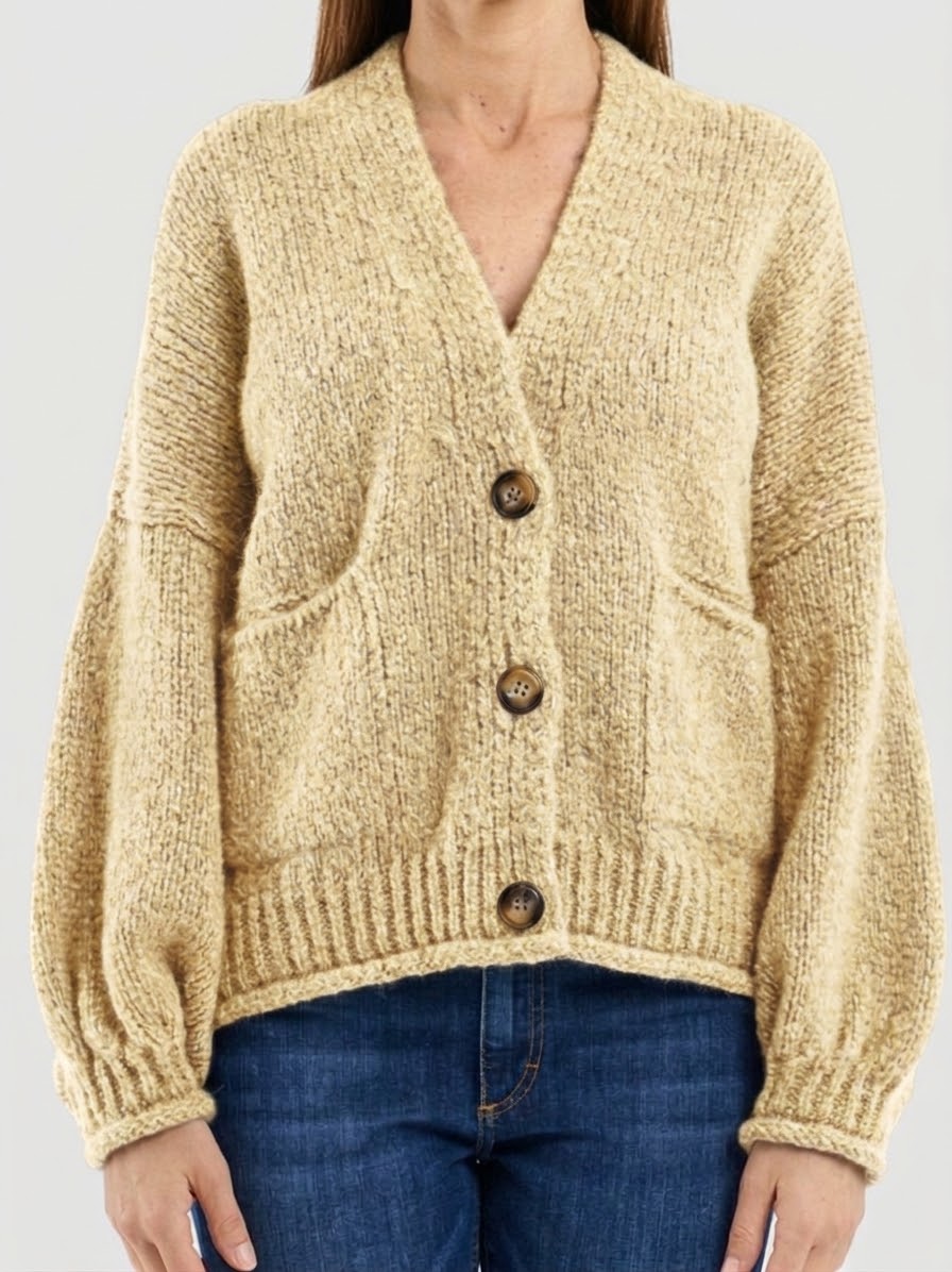HAVEONE CARDIGAN 3 BOTTONI