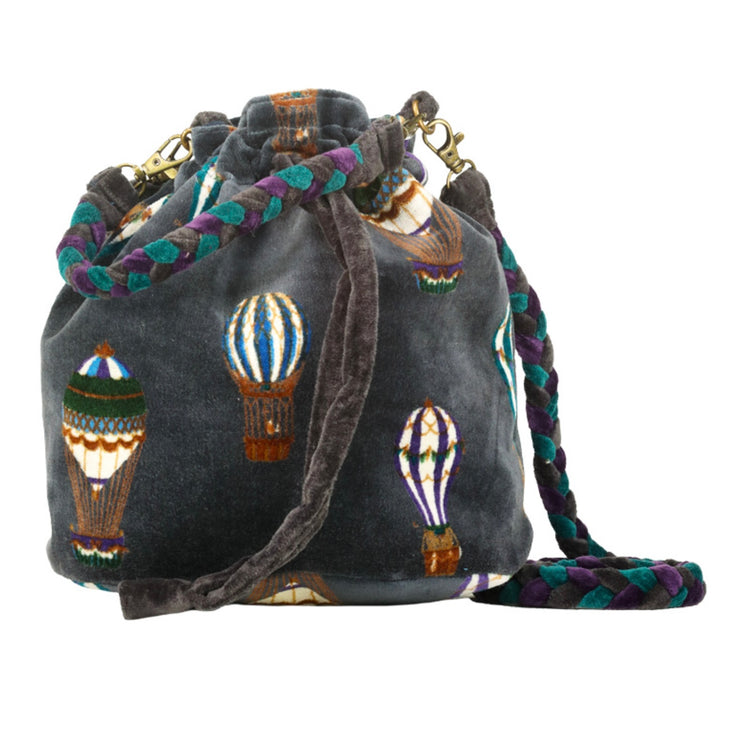 LA FAVOLA CONTINUA STEFY BAG MONGOLFIERA GRIGIO