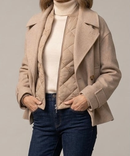 Vicolo - HAND MADE- cappotto corto