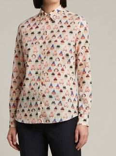 AMÉLIE BLANC Camicia “Face”