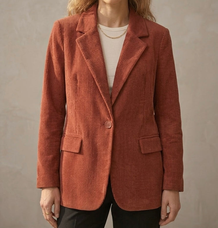 AMÉLIE BLANC Blazer Rocciatore in velluto