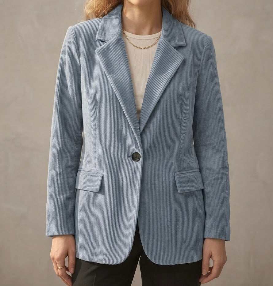 AMÉLIE BLANC Blazer Rocciatore in velluto