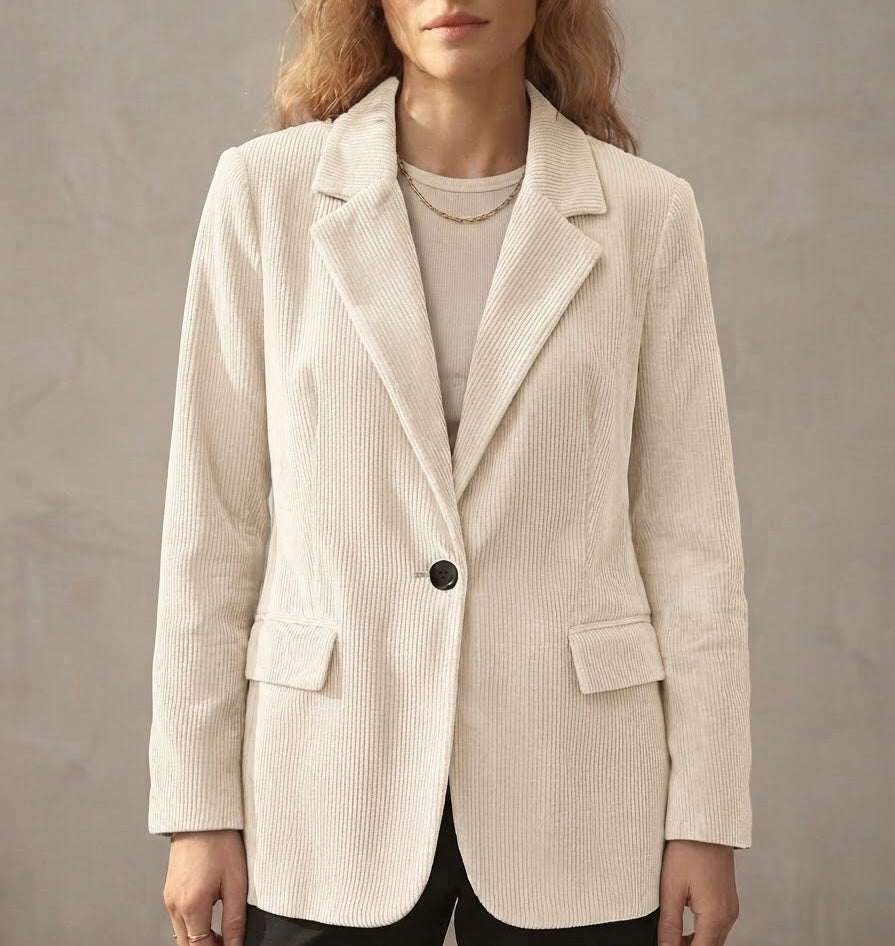 AMÉLIE BLANC Blazer Rocciatore in velluto