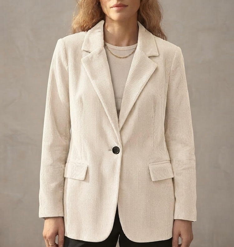 AMÉLIE BLANC Blazer Rocciatore in velluto
