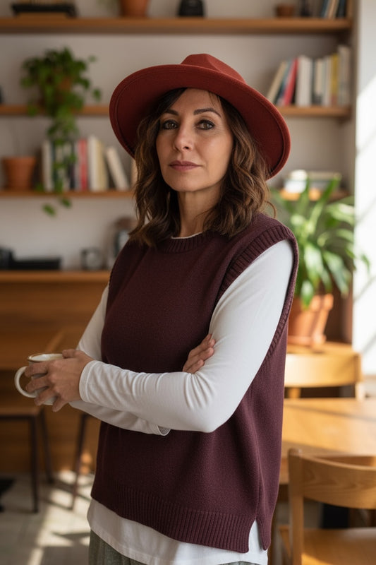 Amèlie Blanc Gilet Mimi’