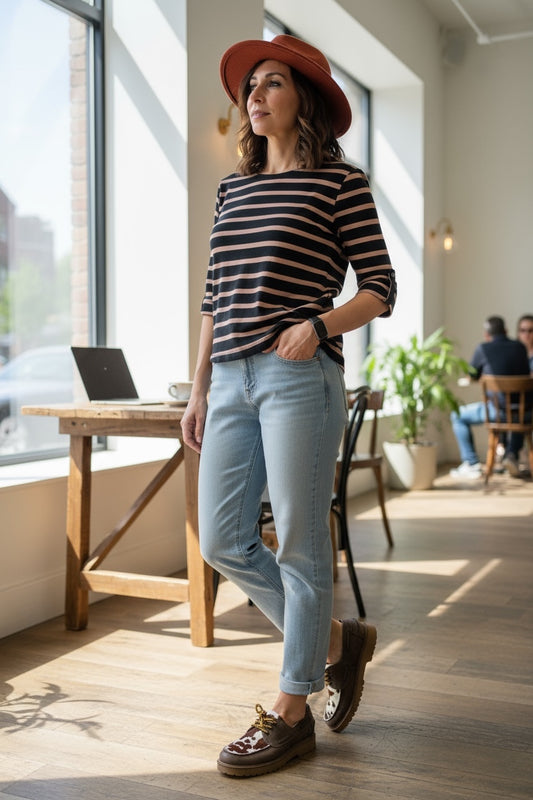 Gioia A. mocassino maculato